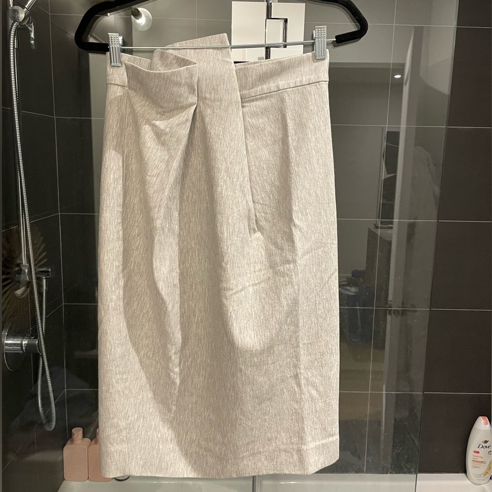 COS jersey midi skirt
